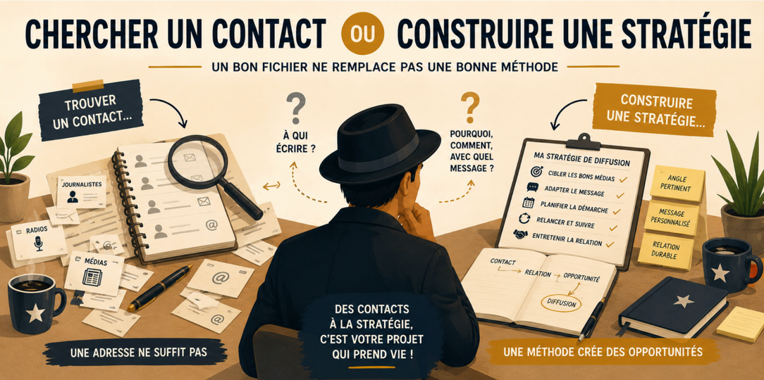 Chercher un contact ou construire une stratégie ?