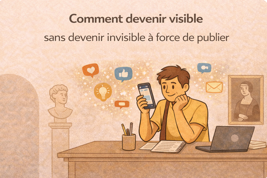 Facebook pour les artistes. Comment devenir visible sans devenir invisible à force de publier