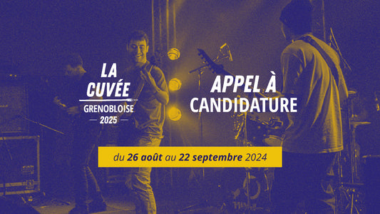 Illustration de l'appel à candidature de la Cuvée Grenobloise 2025