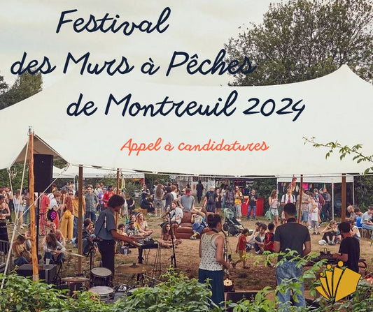 Festival des Murs à Pêches - Montreuil - Appel à Candidature 2024