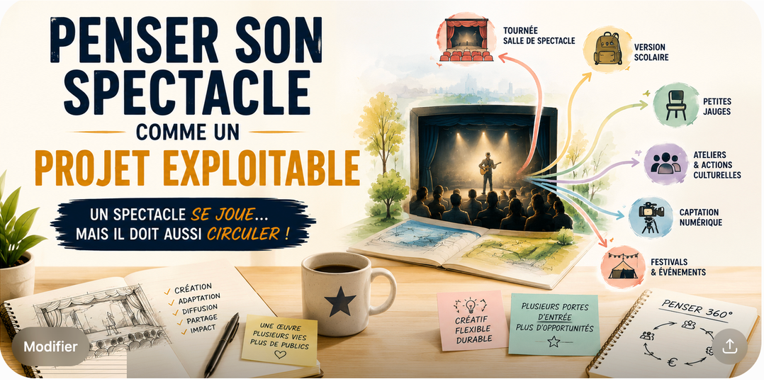 Penser son spectacle comme un projet exploitable