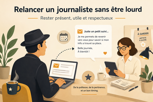Relancer un journaliste sans être lourd