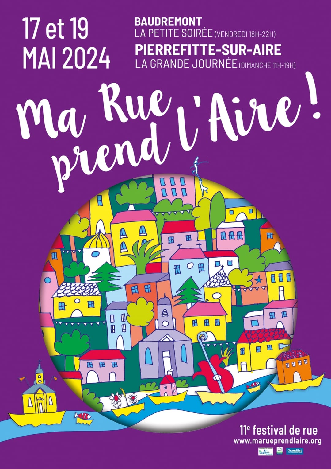 Le Festival Ma Rue Prend L'Air de Baudremont et Pierrefitte-sur-Aire (55)