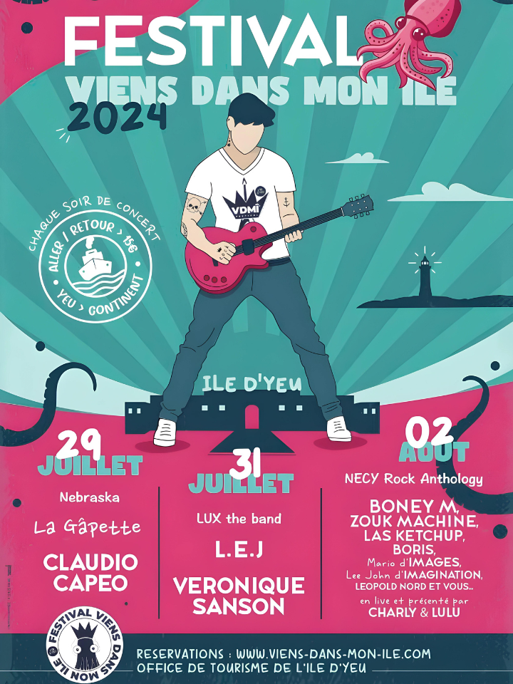 Le Festival Viens Dans Mon Île de l'Île d'Yeu (85)